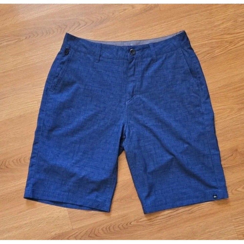 Quicksilver Platypus Amphibian Shorts Mens Size 29 Blue 9.5" Ins.
